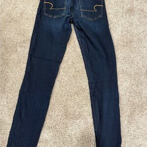 American Eagle jeggings.  Size 8 long.